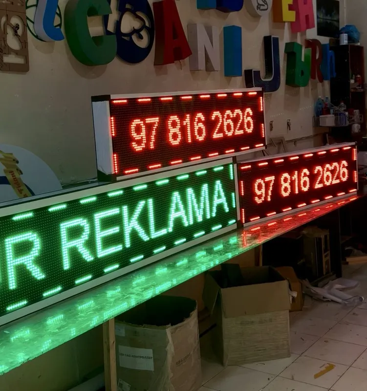 Elektron tablo, Бегушая строка, LED — фото 1