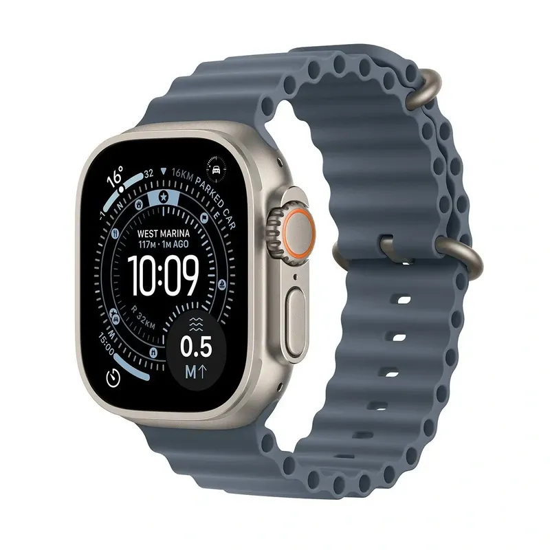 Iwatch ultra 3 black titan natural titan — фото 3