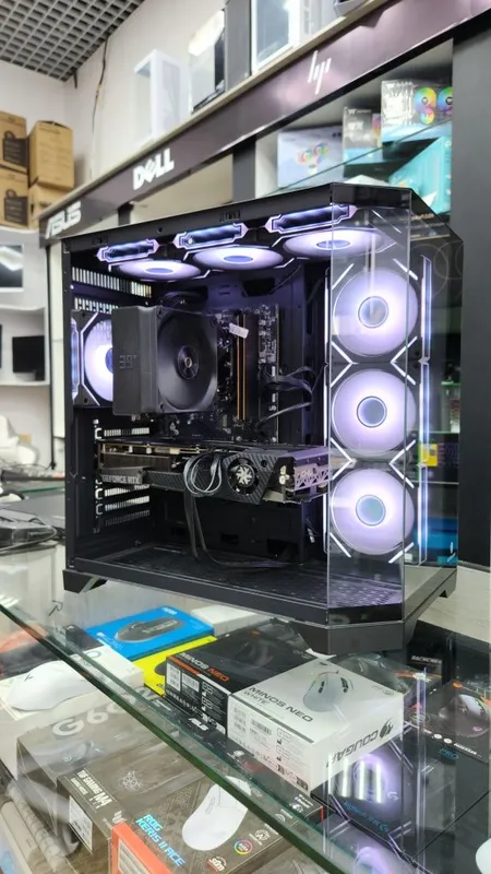 Мощный игровой компютер ryzen 5 Cpu: ryzen 5 7600x (мощнее чем i5 1440 — фото 1
