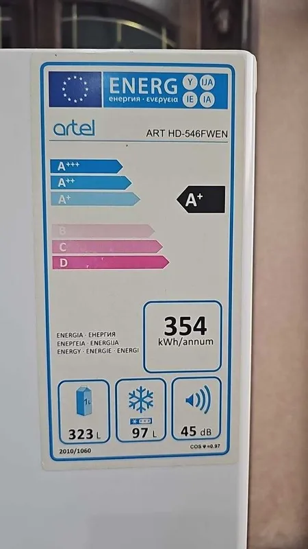 Холодильник 420 литр ARTEL — фото 2