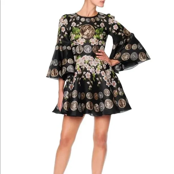 D&G tanga printli kechki ko‘ylak 2