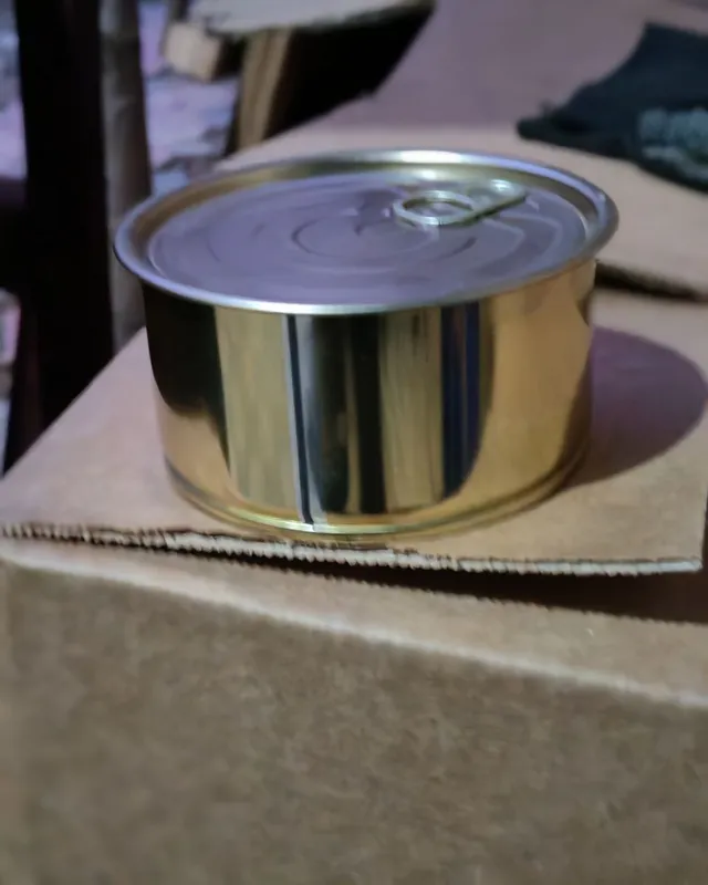 Жестянная банка 0.353гр Россия завод 2