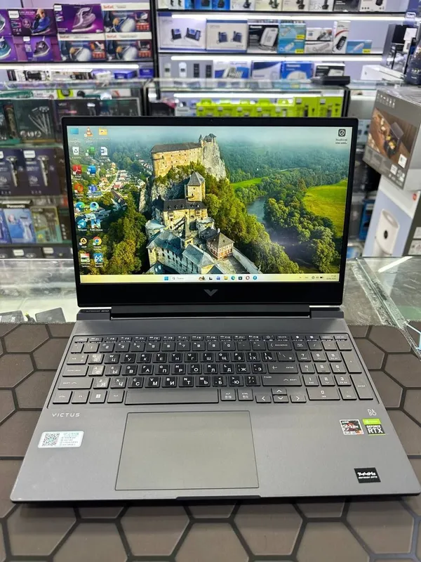 HP Victus Ryzen 5 RTX3050 , 8GB 256SSD , ideal, kafolat 30 kun — фото 1
