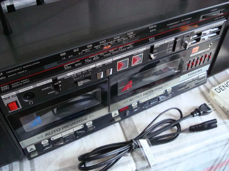 TOSHIBA RT-SX 85 BomBeat. Редкая. 1986 год. MADE IN JAPAN. — фото 4