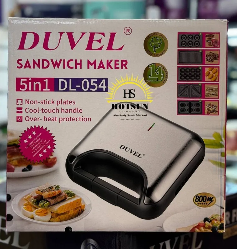 Тостер DUVEL DL-054 5-в-1, 800 Вт 4 Тостер DUVEL DL-054 5-в-1, 800 Вт 4