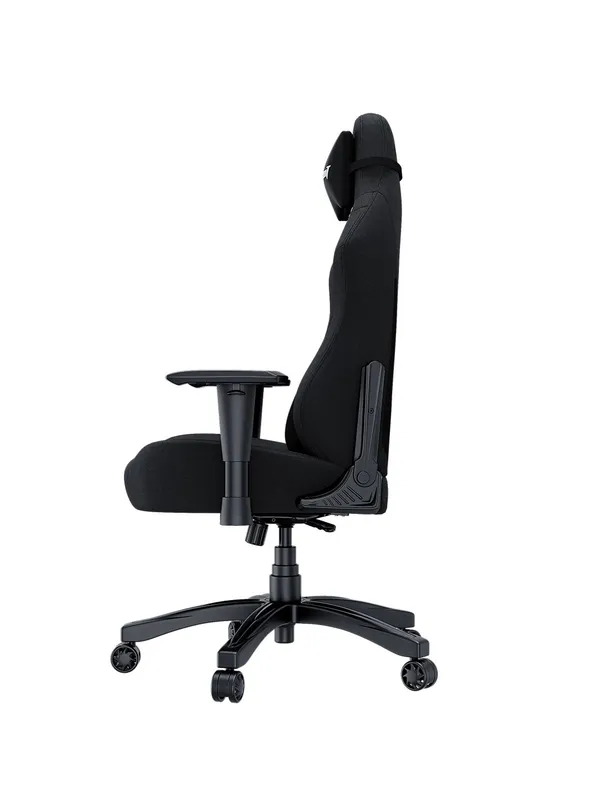 Игровое кресло Anda Seat Luna Pro с подголовником, Black Fabric (обивка DuraXtra) — фото 6