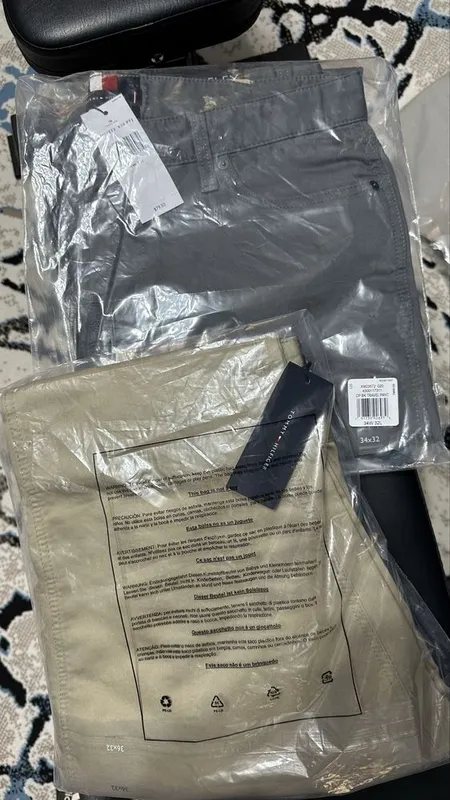 Брюки Tommy Hilfiger bk travel.34/32. — фото 3