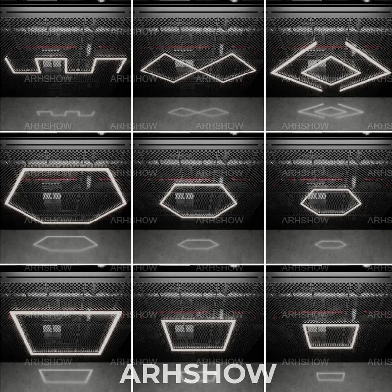 LED освещение ARHSHOW — Hexagon соты/Led chiroq — фото 2