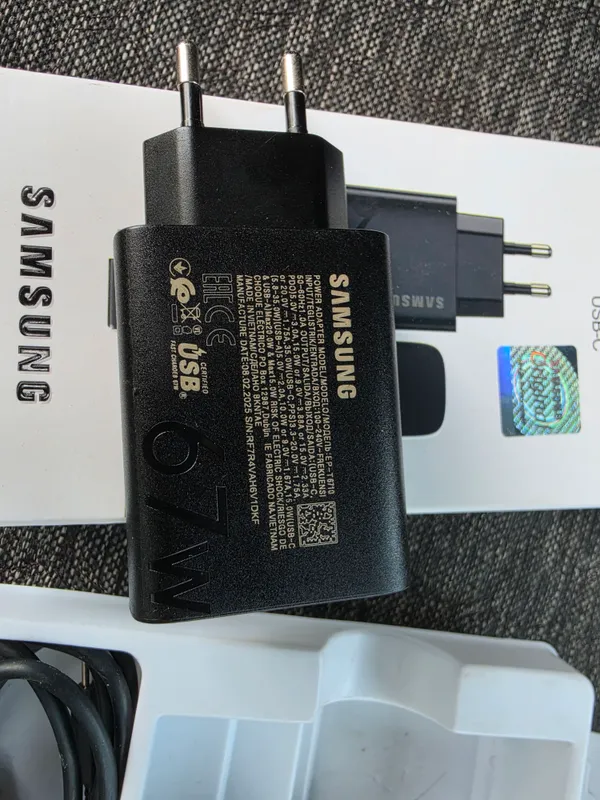 67 WATT Samsung original zaryadchik adapter TYPE C — фото 2