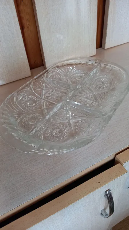 Хрустальная салатница. 1