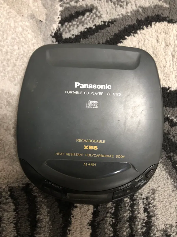 Panasonic cd player SL-S125 1 Panasonic cd player SL-S125 1