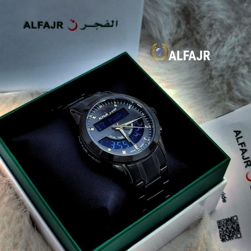 ALFAJR LUX soat — premium dizayn, ism yozish mumkin