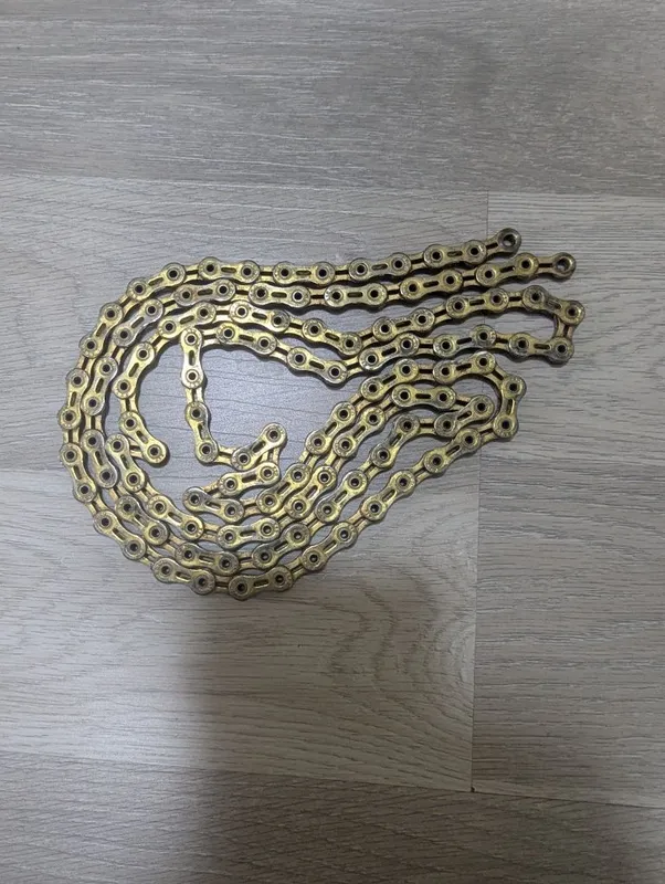 Цепь ZTTO 12s SLR gold Пробег меньше 400 км 4 Цепь ZTTO 12s SLR gold Пробег меньше 400 км 4