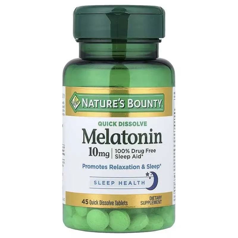Nature's Natures Bounty мелатонин Melatonin — фото 3