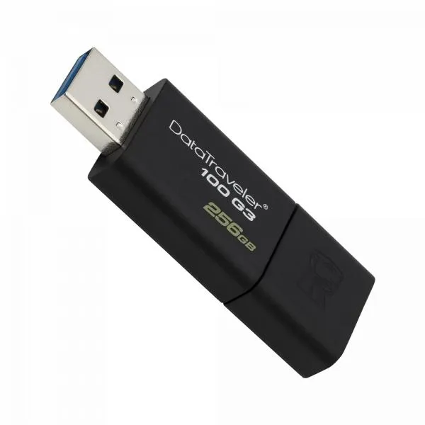 Флеш накопитель Kingston DataTraveler 100 G3/256GB — фото 1 Флеш накопитель Kingston DataTraveler 100 G3/256GB — фото 1