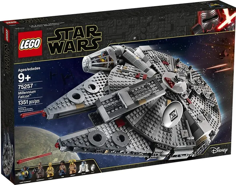 Lego Star Wars Millennium Falcon 75257 3 Lego Star Wars Millennium Falcon 75257 3