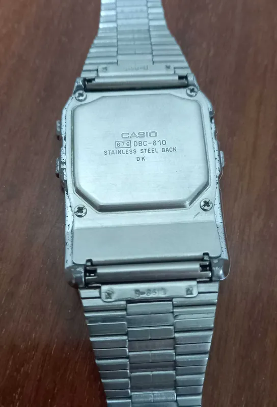 Часы Casio DBC 610 Original Vintaje 1985г 4 Часы Casio DBC 610 Original Vintaje 1985г 4
