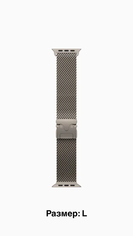 Apple Watch Ultra 3 Natural / Titanium Milanese 3