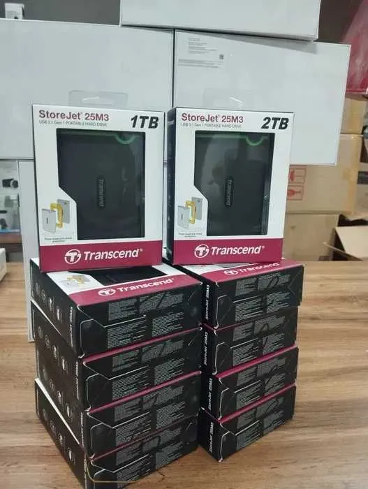 Transcend Hard HDD StoreJet 25M3 — 1TB 1