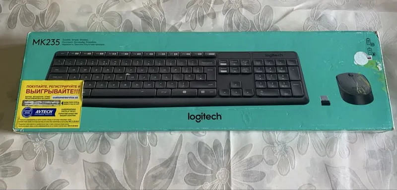 Клавиатура Logitech MK235 — фото 1