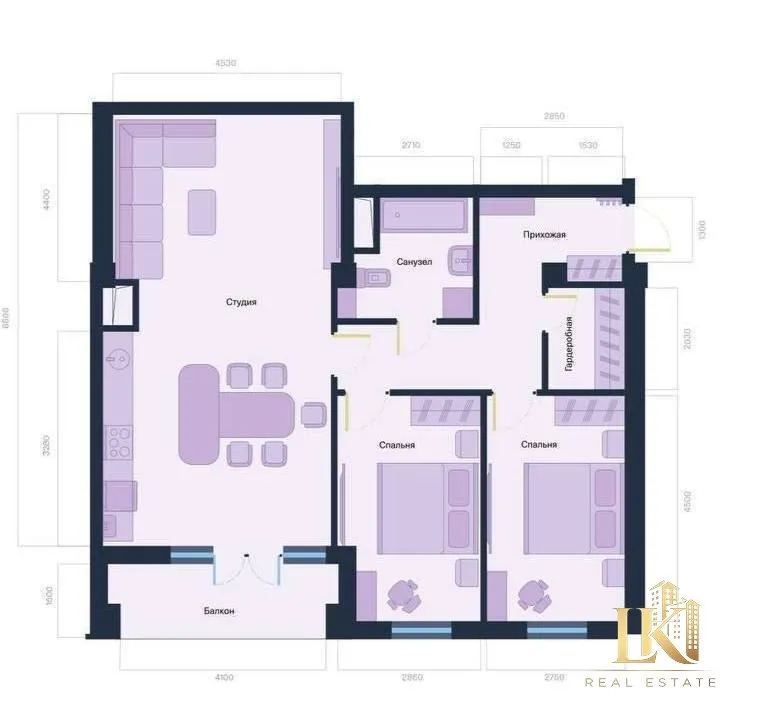 Продаётся 3-комнатная квартира в ЖК Celebrity Residence — фото 9