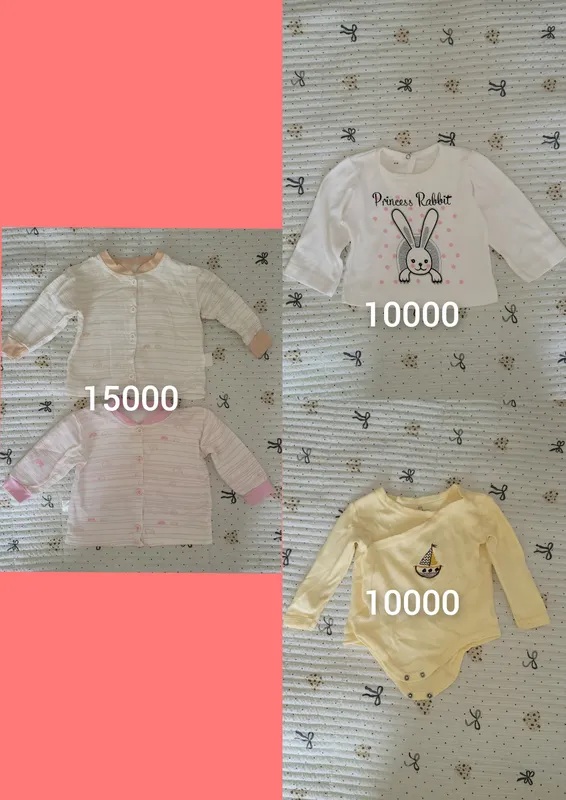 1 yoshgacha bo‘lgan bolalar kiyimi sotiladi 3