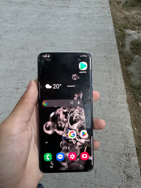 S20+5G xotiras 128 Aybi ekranda dog’I bor — фото 2