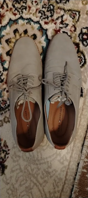 Светло-серые оксфорды Tommy Hilfiger, 45 размер 2 Светло-серые оксфорды Tommy Hilfiger, 45 размер 2