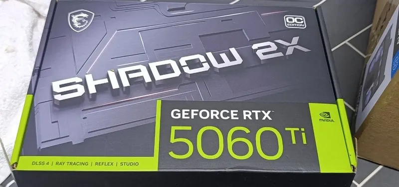 Rtx 5060 ti 16 gb MSI Shadow 2x 1 Rtx 5060 ti 16 gb MSI Shadow 2x 1