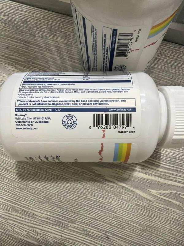 Solaray kids vitamins & mineral / Multivitamin — фото 3