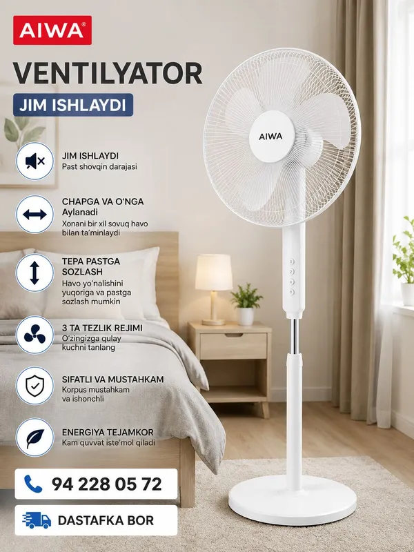 AIWA VENTILYATOR 50 % SIKITKADA 1