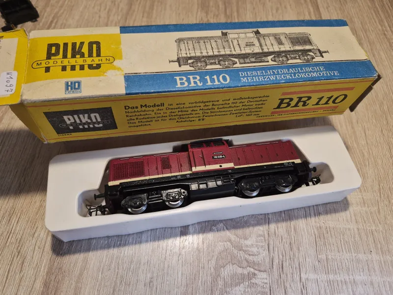 Piko br110 локомотив железная дорога