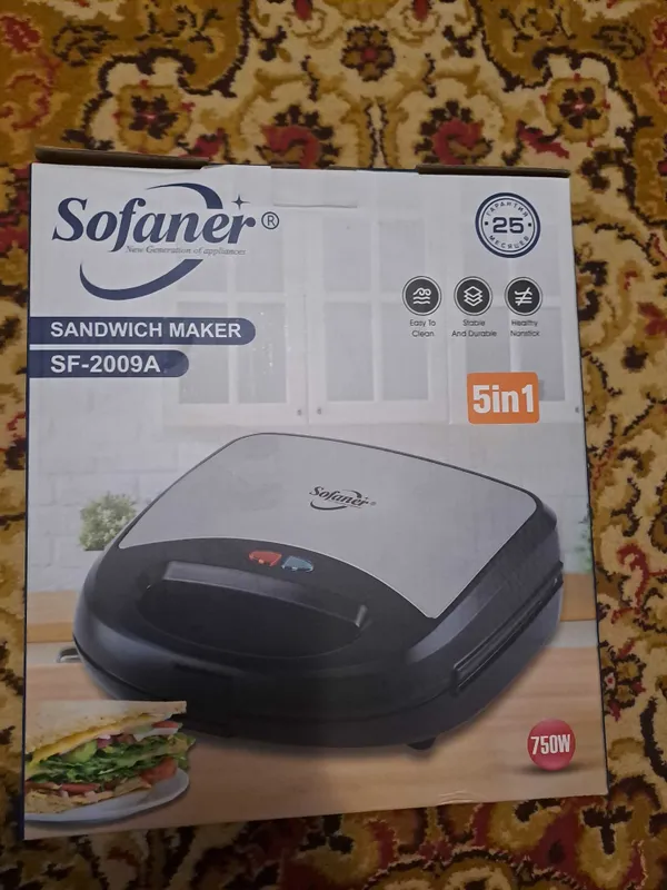 Мультипекарь 5 в 1 Sofaner — фото 4