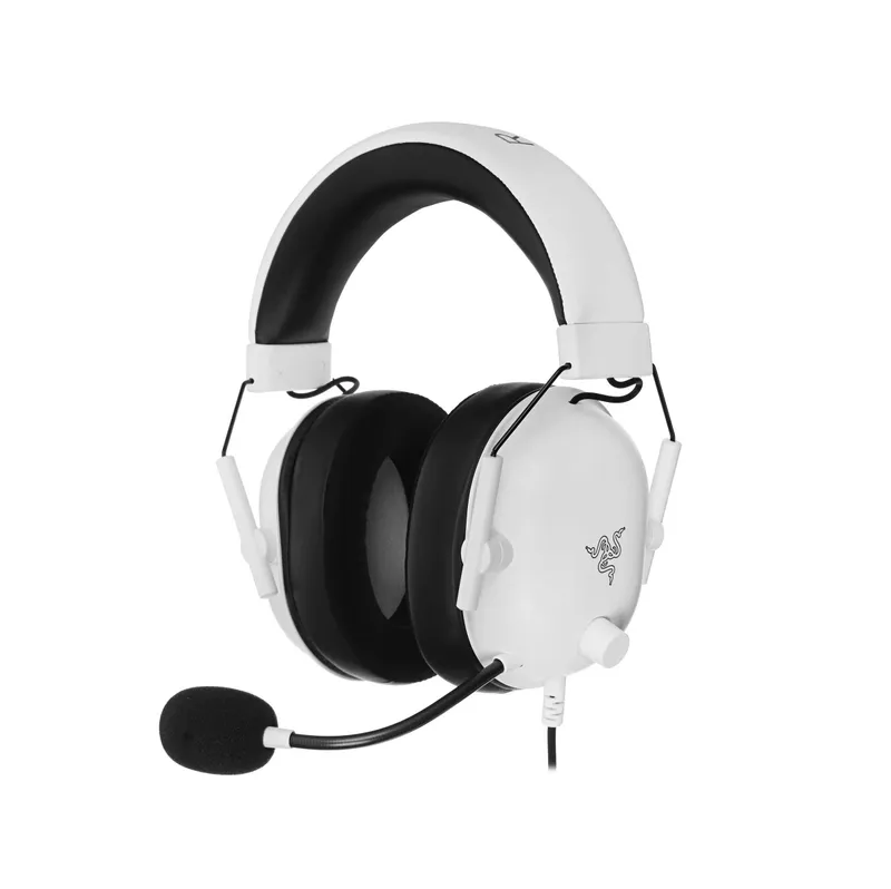 }Гарнитура игровая Razer BlackShark V2 X, 7.1, mini-jack, 1.3м, белый }Гарнитура игровая Razer BlackShark V2 X, 7.1, mini-jack, 1.3м, белый