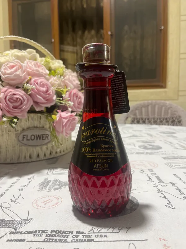 carotino original 550 мл красное пальмовое масло carotino original 550 мл красное пальмовое масло