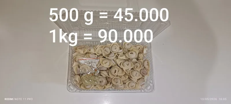 Mazali Chuchvara 500g- 40.000 sõm.Пельмени домашние.Homemade Dumplings