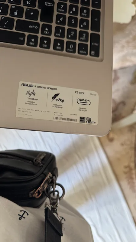 Asus x540s noutbuk 2 Asus x540s noutbuk 2