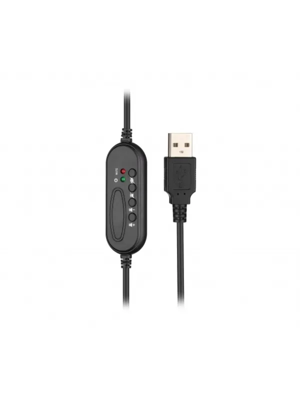 Проводные наушники 2E Stereo Headset CH13 (закрытые, с микрофоном), чёрные — фото 7