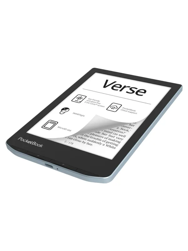 Электронная книга PocketBook 629 Verse, Bright Blue — фото 1