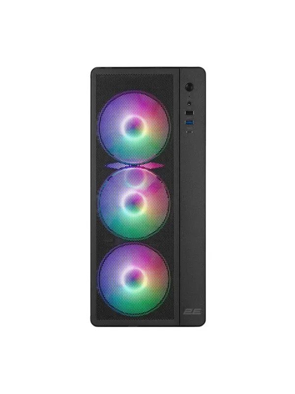 Компьютерный корпус 2E Gaming 2E-V510B (Credo Plus) с блоком питания 600 Вт — фото 2