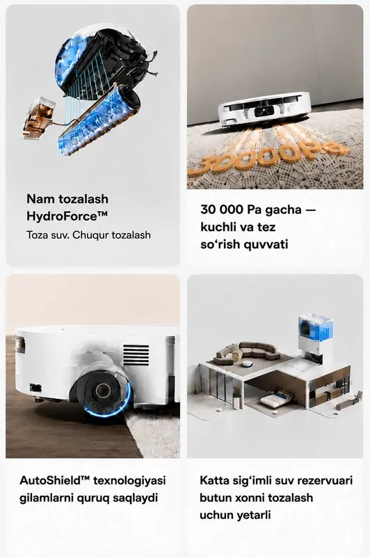TROUVER S70 Pro Roller Robot pilesos 2 TROUVER S70 Pro Roller Robot pilesos 2