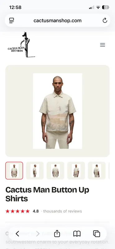 Cactus Man Ricky Singh yozgi ko‘ylagi 4