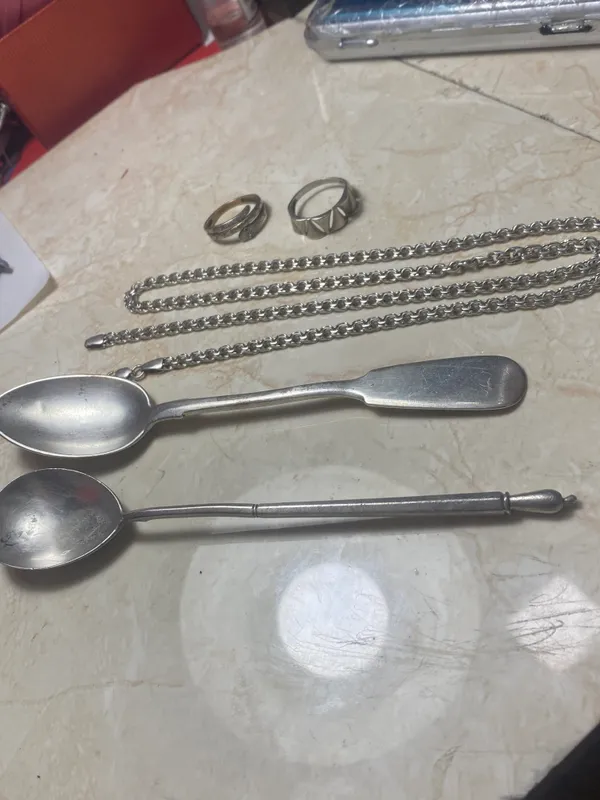 Серебро ложка