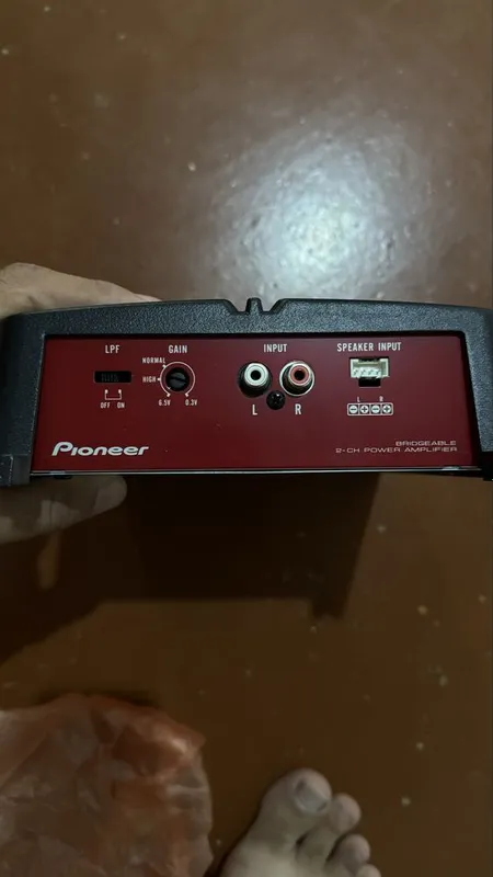 Усилитель Pioneer и колонки KENWOOD — фото 2