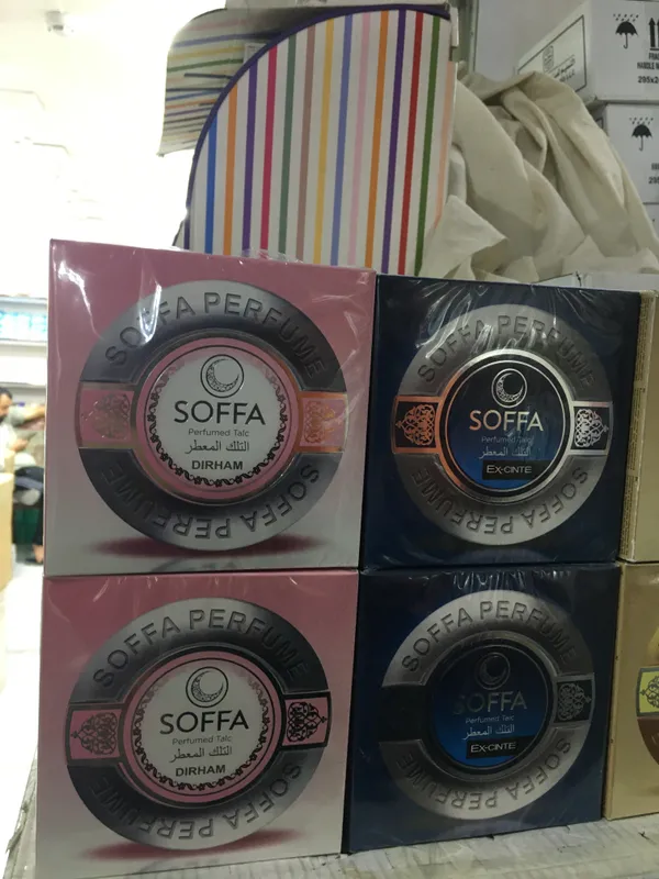 Парфюмированный тальк бренда Soffa (мужской/женский) 3