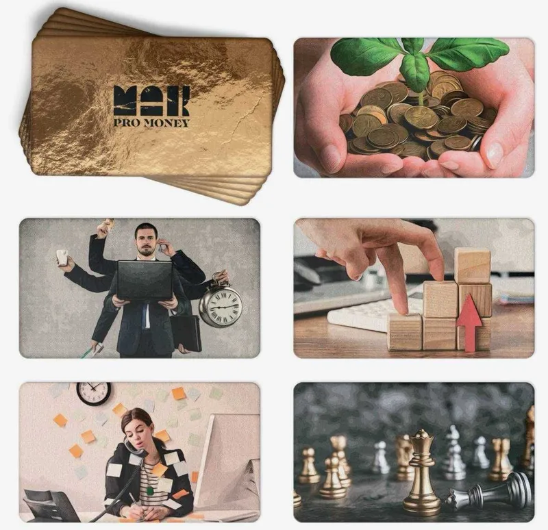 Метафорические ассоциативные карты «PRO MONEY», 50 карт — фото 2