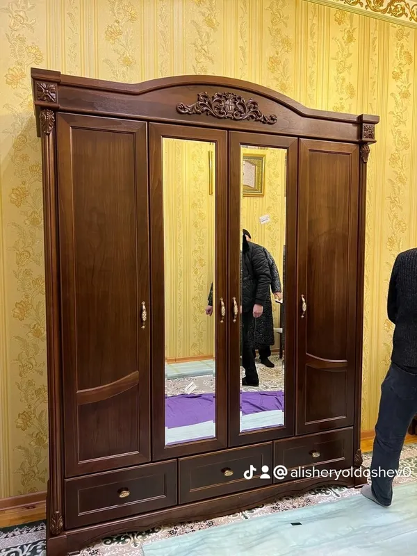 Shkaflar oq jigaren ranglari bor mdf shpon — фото 4