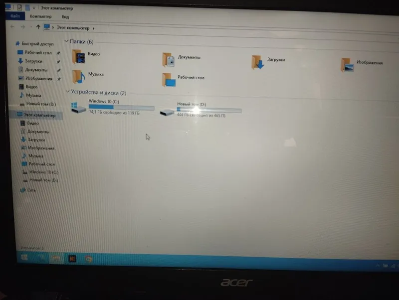 Acer Celeron 128 SSD+500 HDD — фото 4
