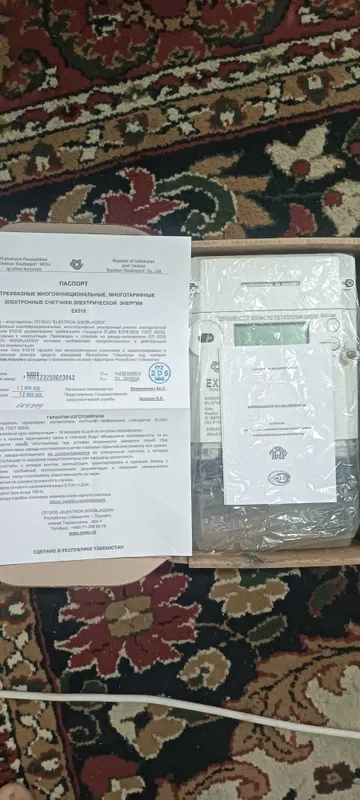 3ф 5А электрон счетчик сотилади
