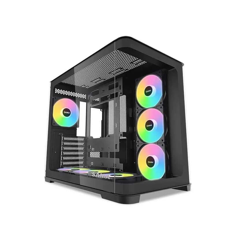 SAMA V60 Black 7FAN ARGB korpusi 2